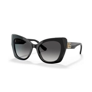 Dolce & Gabbana Black and Gold Cat-Eye Sunglasses